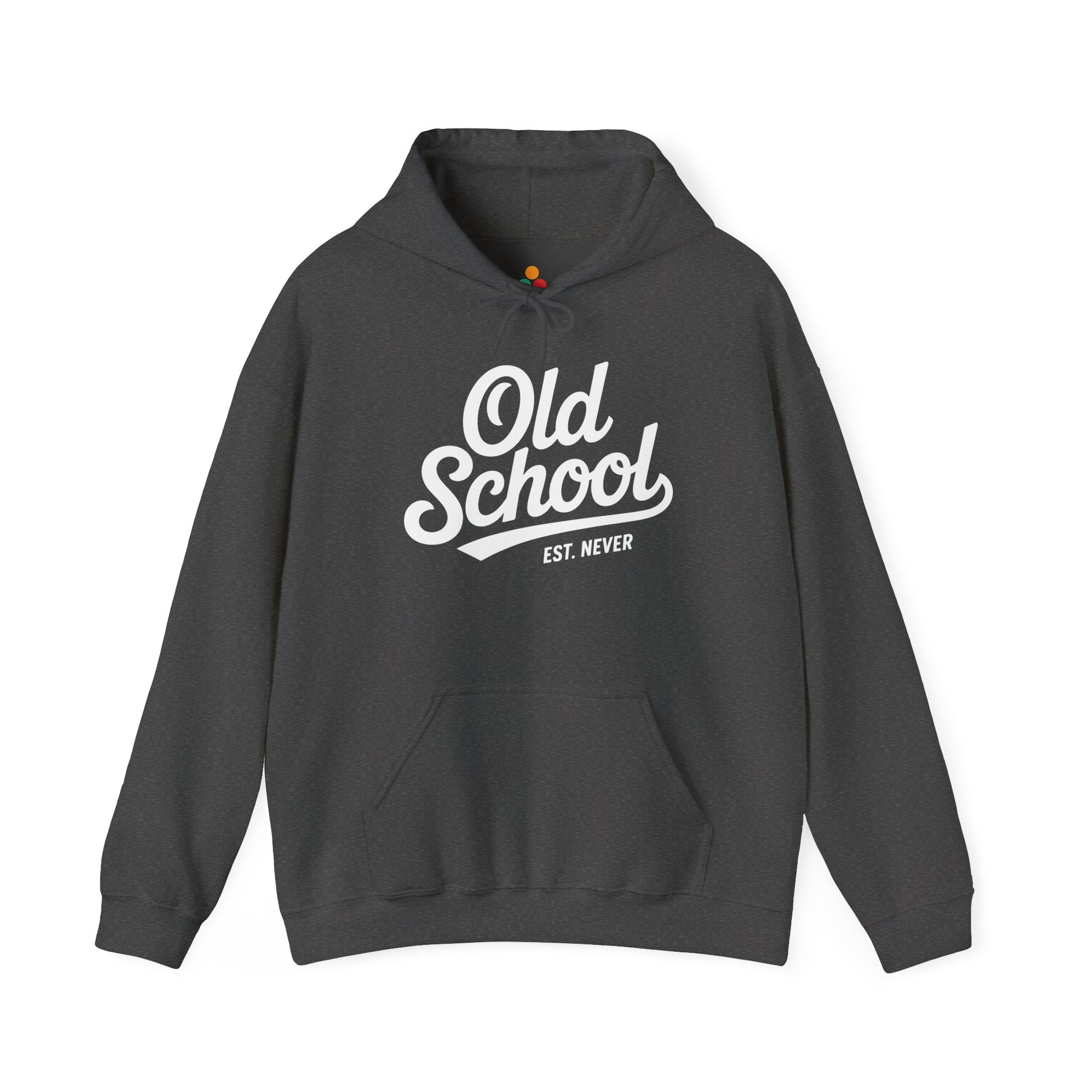 TEEZOCA bold Old School Est Never hoodie graphic