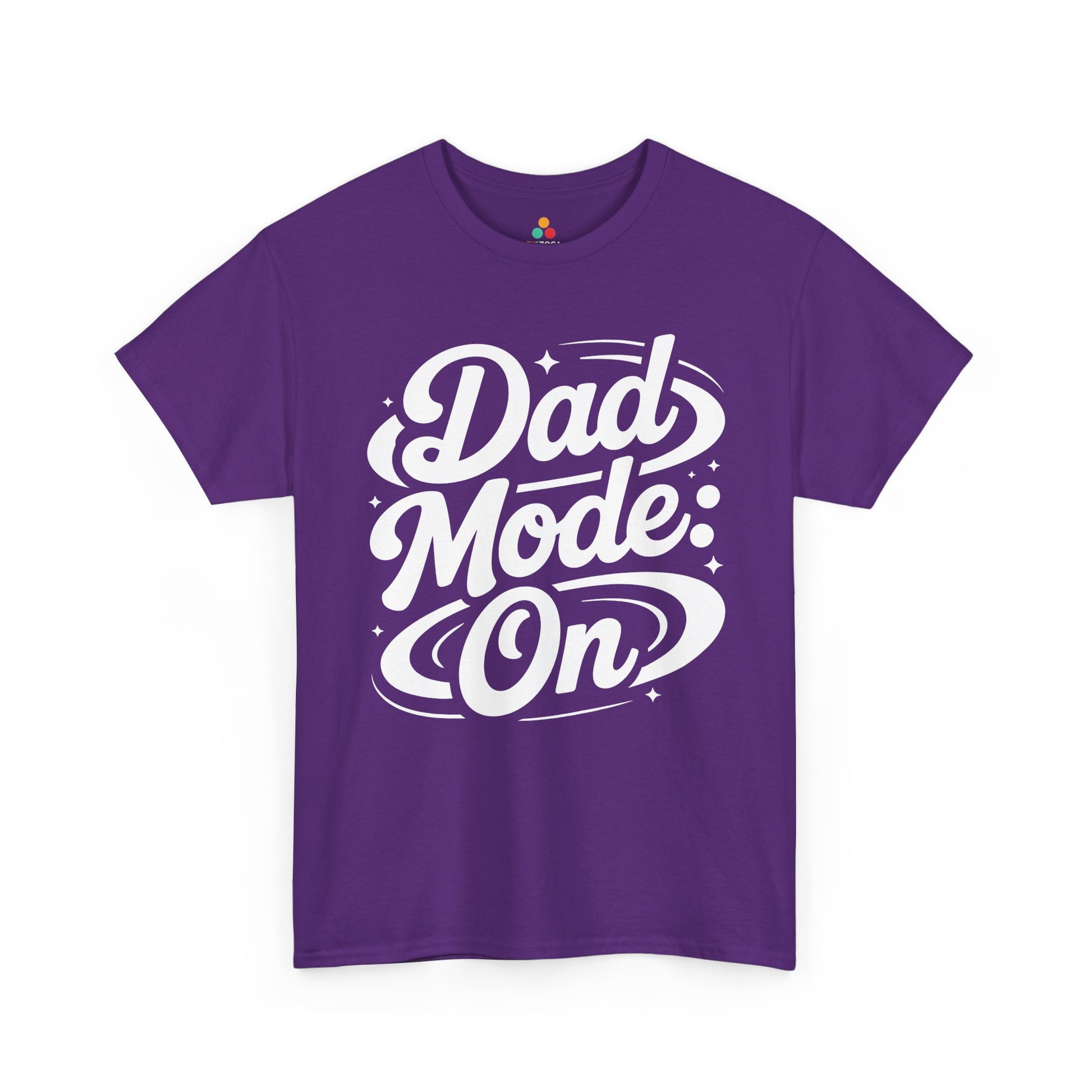 TEEZOCA bold dad quote print Unisex T-shirt clean modern style Dad Mode On Unisex T-shirt Bold Script Graphic Streetwear | TEEZOCA 