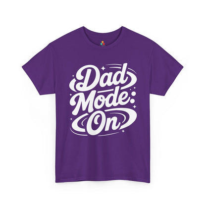 TEEZOCA bold dad quote print Unisex T-shirt clean modern style Dad Mode On Unisex T-shirt Bold Script Graphic Streetwear | TEEZOCA 