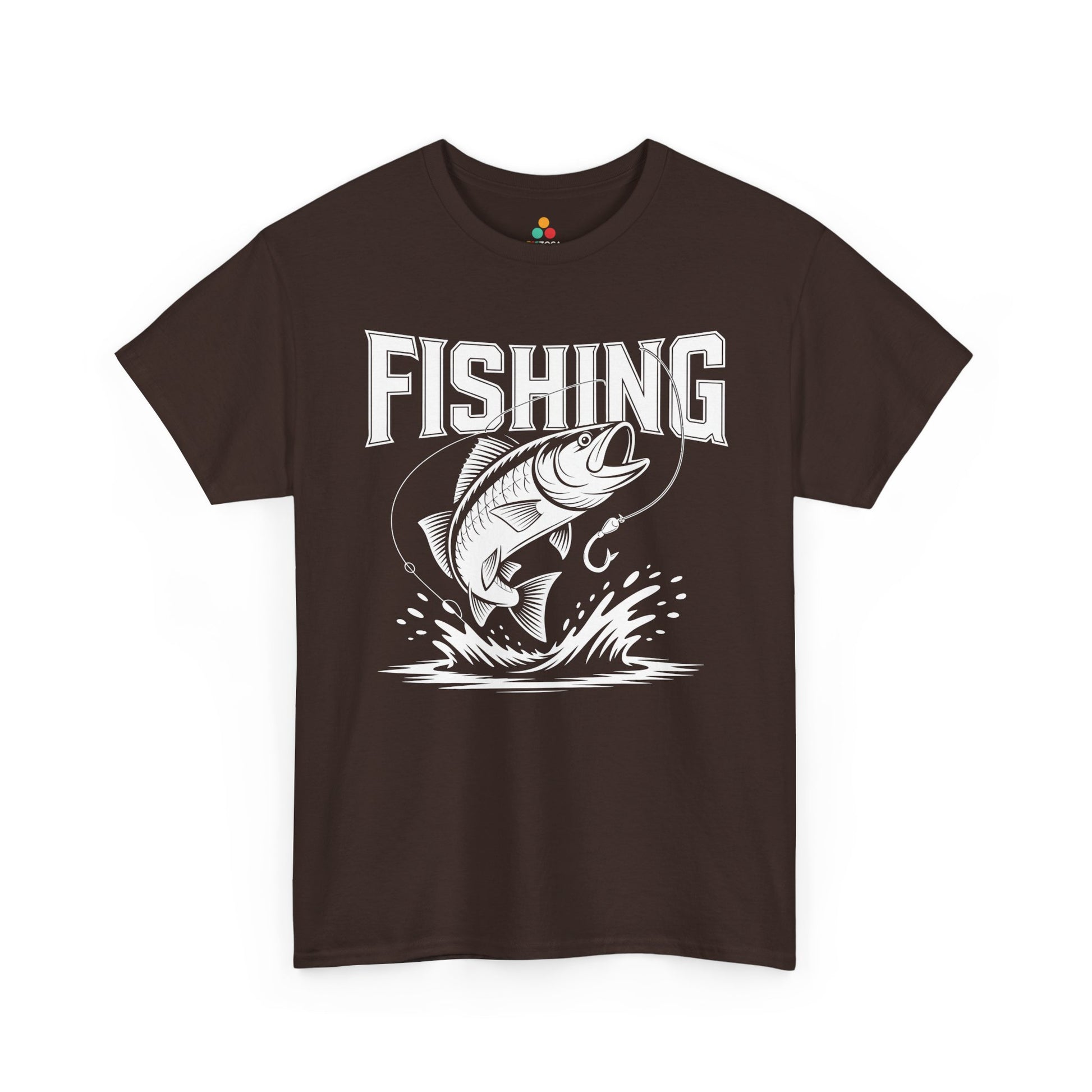 Bold Fishing Graphic Angler Style Unisex T-shirt | TEEZOCA 