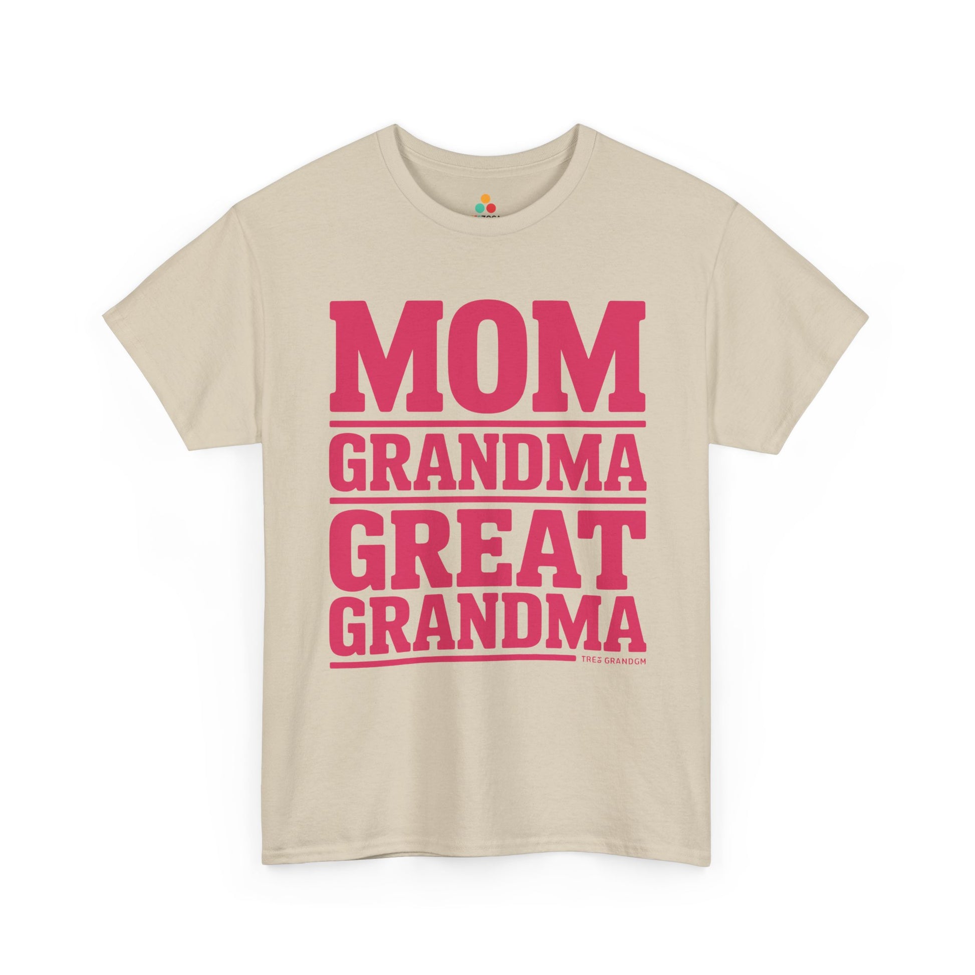 Mom Grandma Great Grandma Women's T-shirt Mother's Day Gift | TEEZOCA 