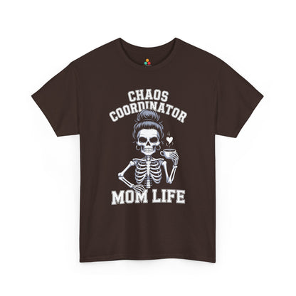 Chaos Coordinator Women's T-shirt Funny Coffee Mom Mother's Day | TEEZOCA 