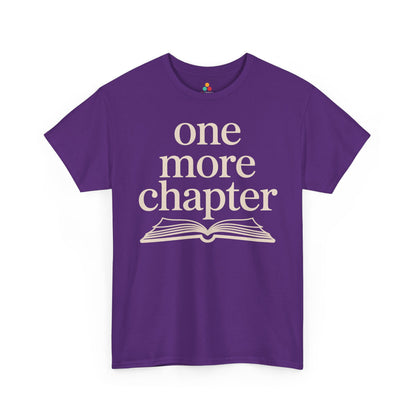 One More Chapter Book Lover Unisex T-shirt | TEEZOCA 