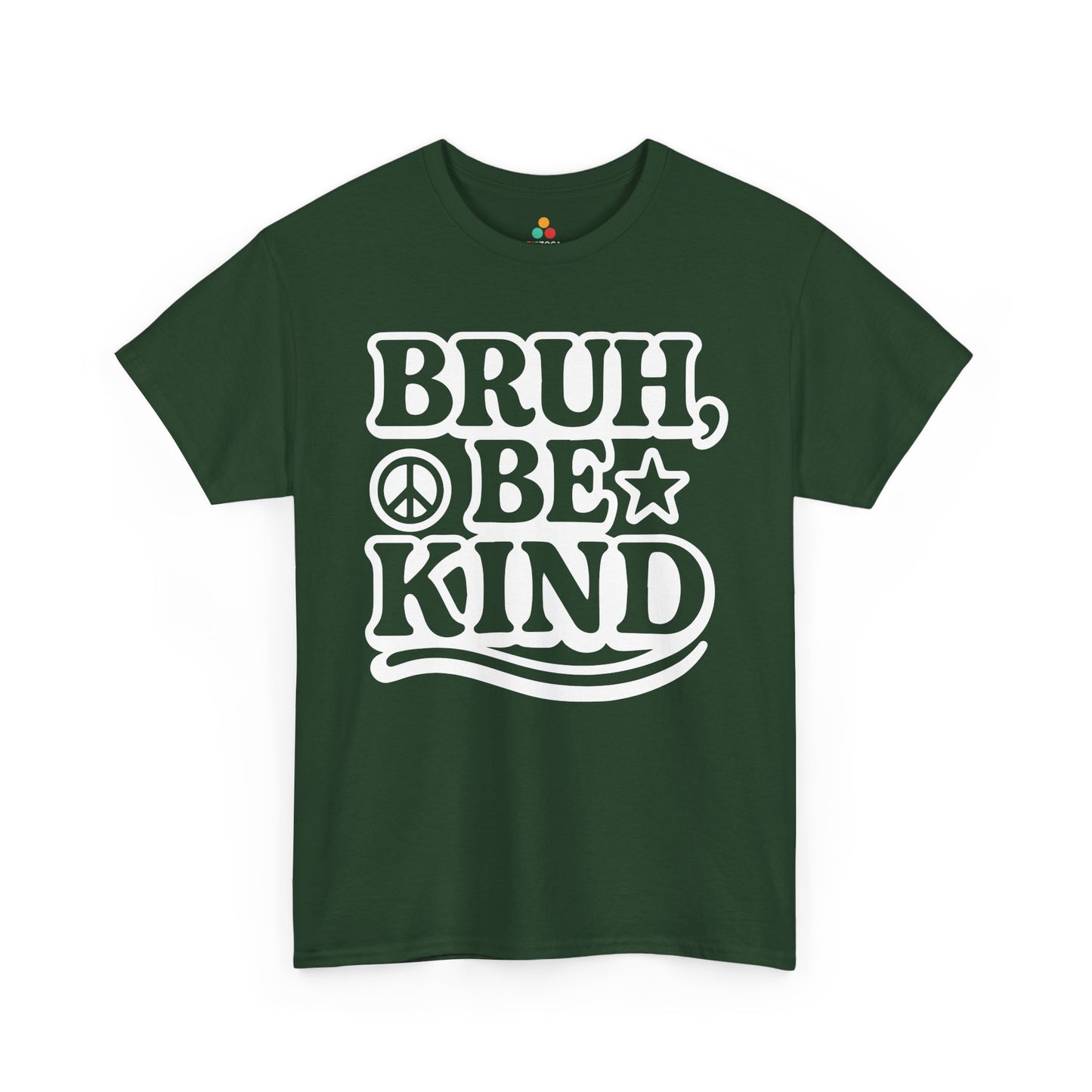TEEZOCA bruh be kind Unisex T-shirt unity day peace design Bruh Be Kind Unisex T-Shirt for Unity Day Kindness & Anti-Bullying | TEEZOCA 