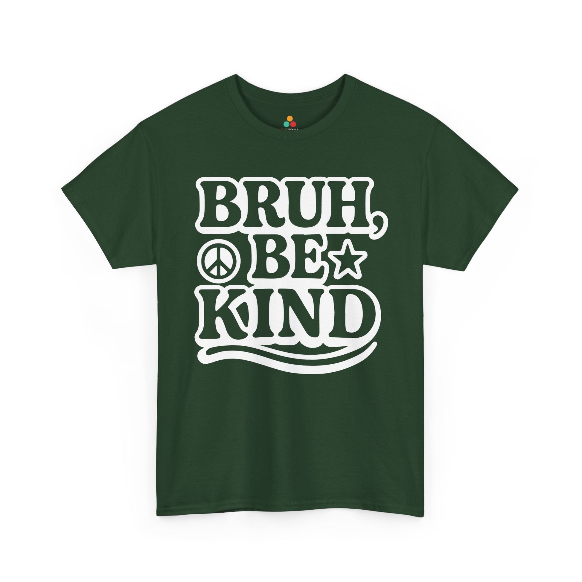 TEEZOCA bruh be kind Unisex T-shirt unity day peace design Bruh Be Kind Unisex T-Shirt for Unity Day Kindness & Anti-Bullying | TEEZOCA 
