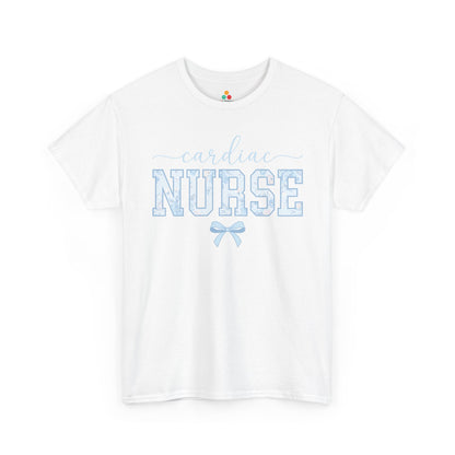Cardiac Nurse Floral Aesthetic Unisex T-shirt Gift for Nurses | TEEZOCA 
