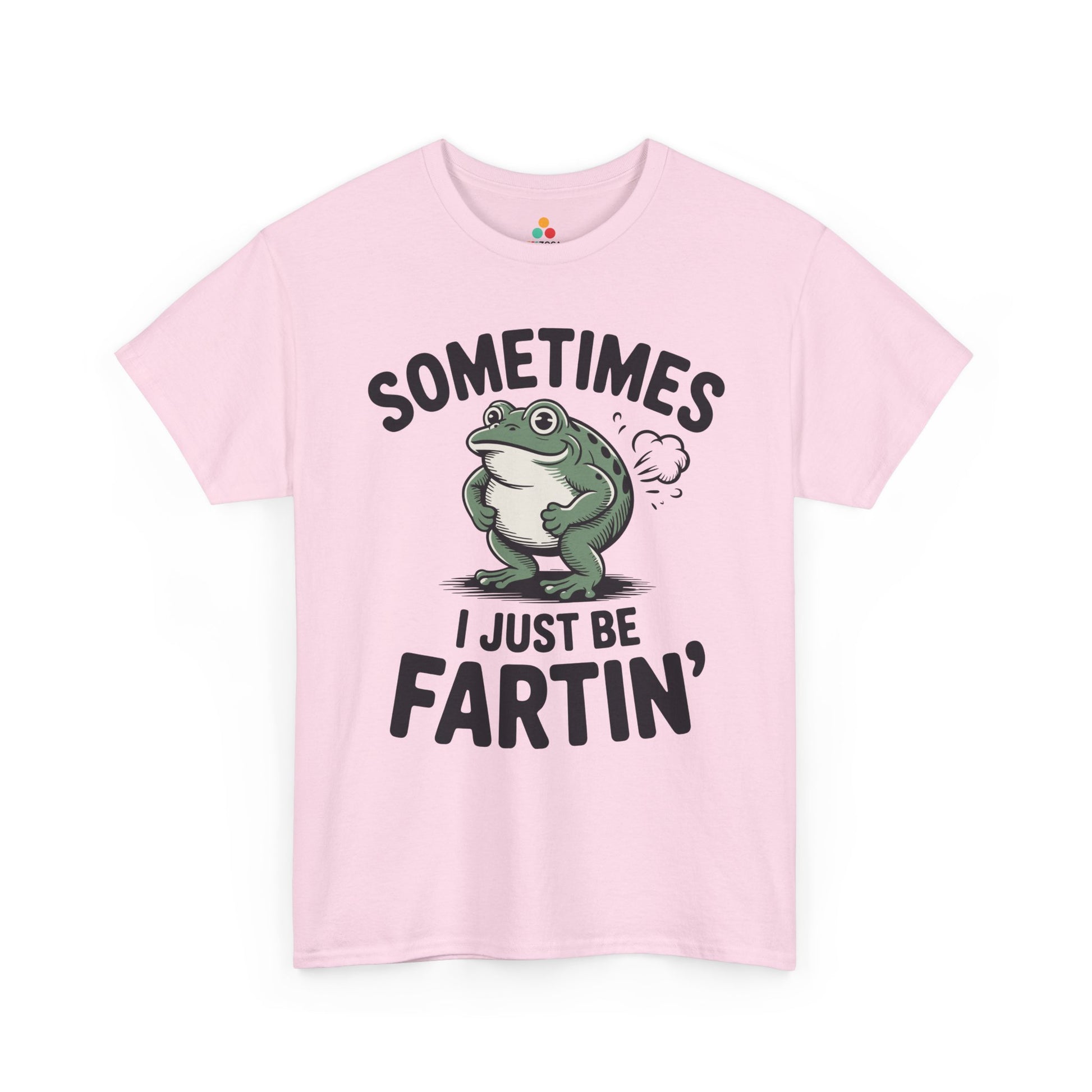 Sometimes I Just Be Fartin’ Unisex T-shirt Funny Frog Graphic | TEEZOCA 
