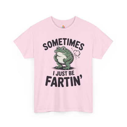 Sometimes I Just Be Fartin’ Unisex T-shirt Funny Frog Graphic | TEEZOCA 