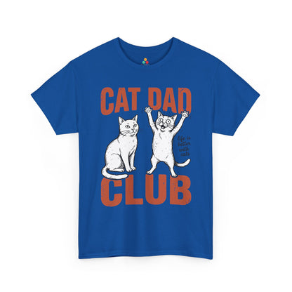 Cat Dad Club Shirt Funny Cat Lover Unisex T-shirt Gift Idea | TEEZOCA 