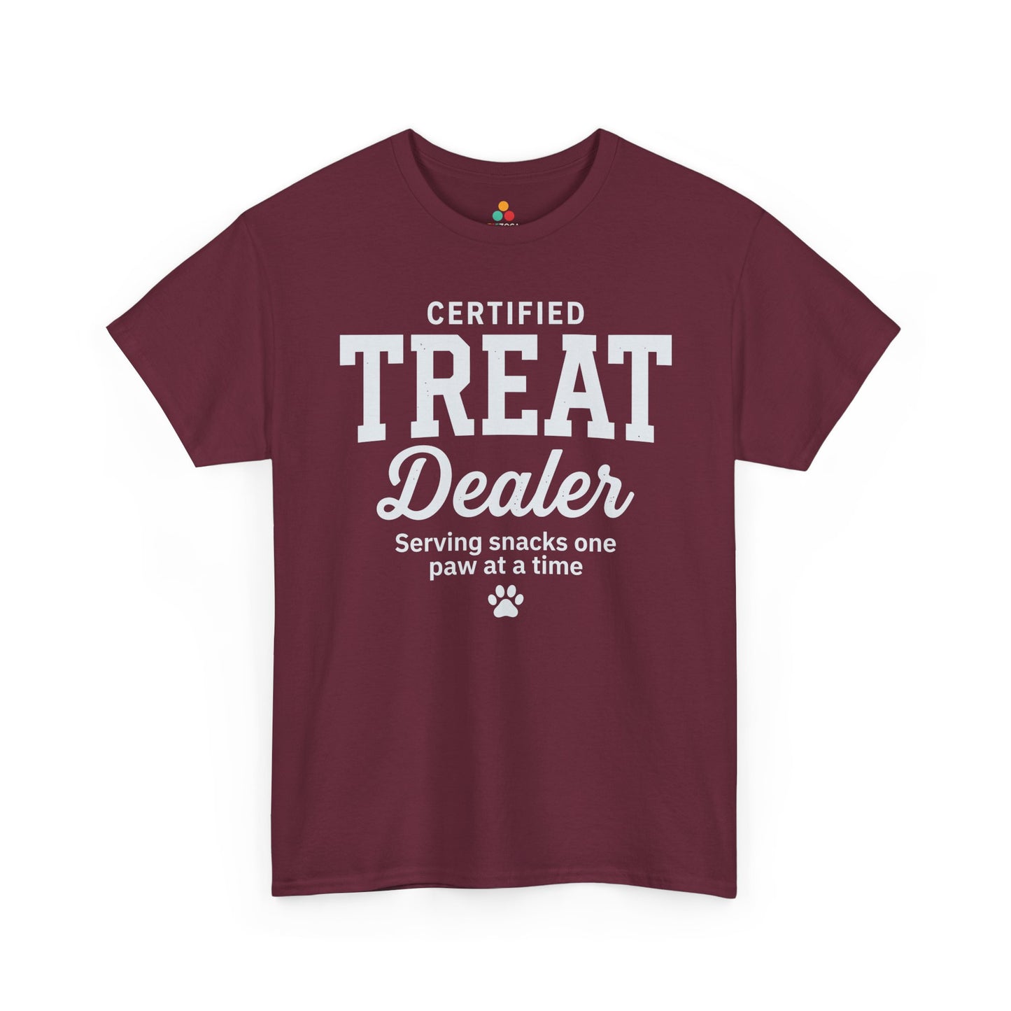 Certified Treat Dealer Shirt Funny Dog Lover Unisex T-shirt Gift | TEEZOCA 