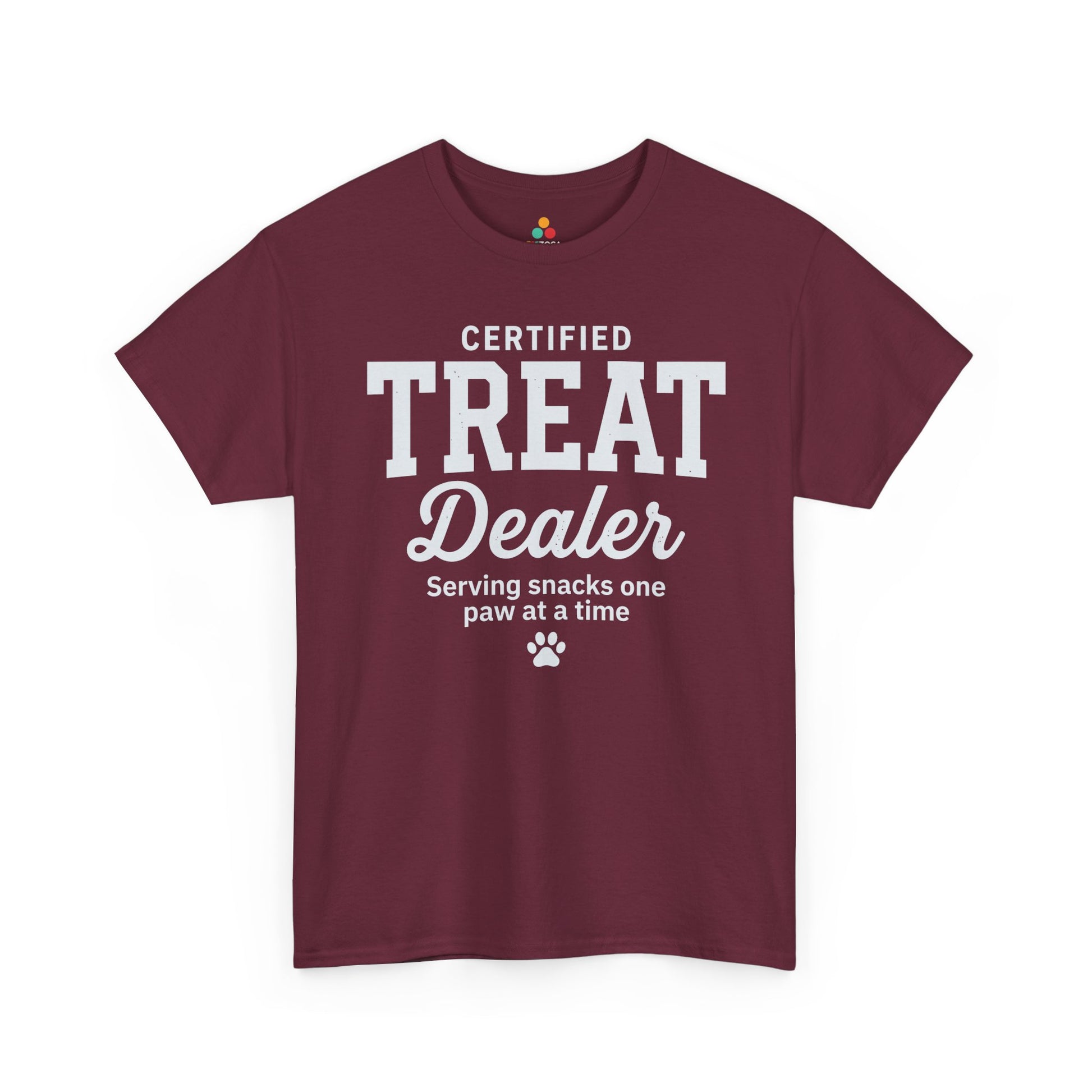 Certified Treat Dealer Shirt Funny Dog Lover Unisex T-shirt Gift | TEEZOCA 