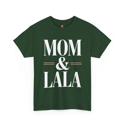 Mom and Lala Women's T-shirt Minimalist Mother's Day Gift Idea | TEEZOCA 