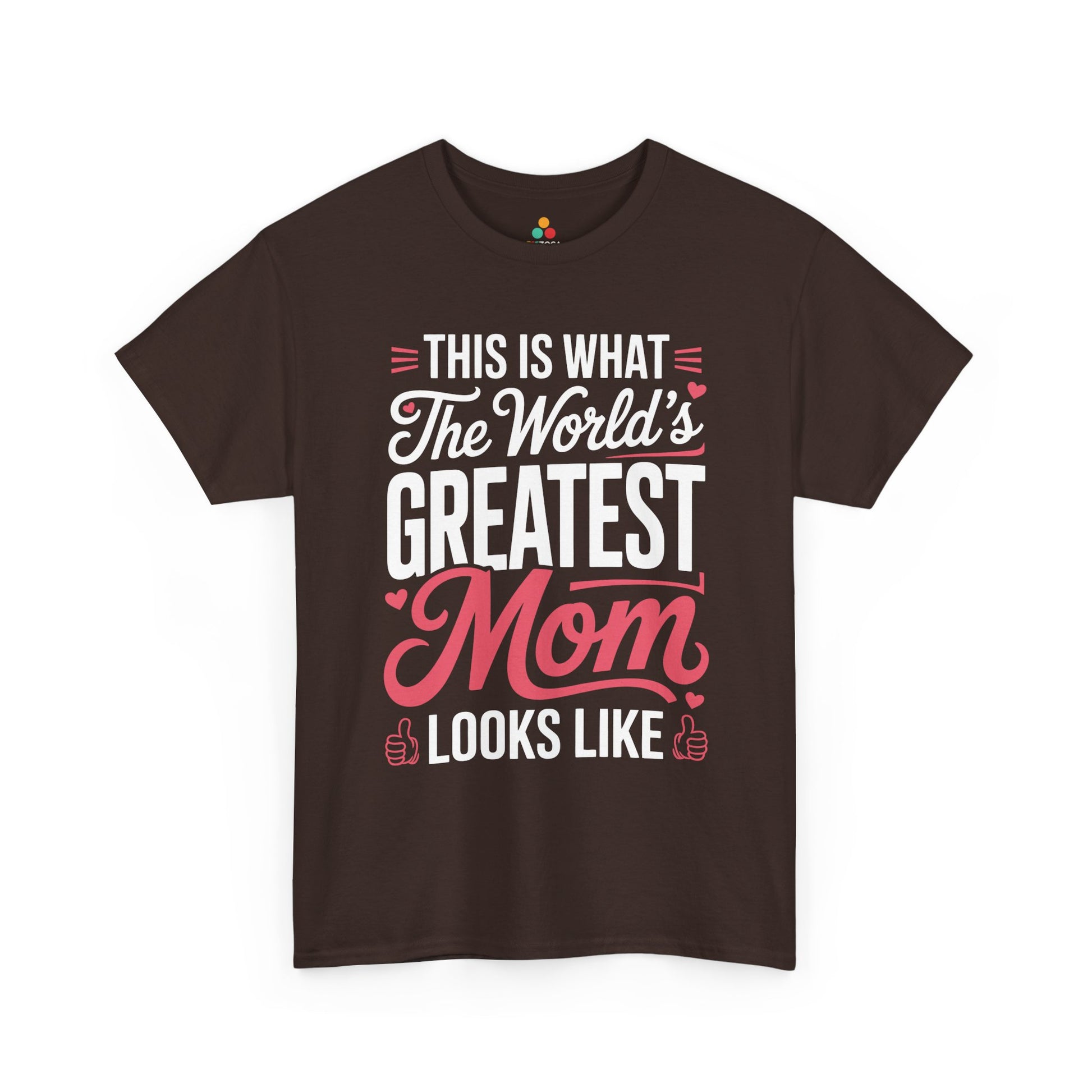 World's Greatest Mom Women's T-shirt Funny Mother's Day Gift | TEEZOCA 