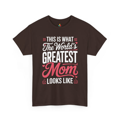 World's Greatest Mom Women's T-shirt Funny Mother's Day Gift | TEEZOCA 