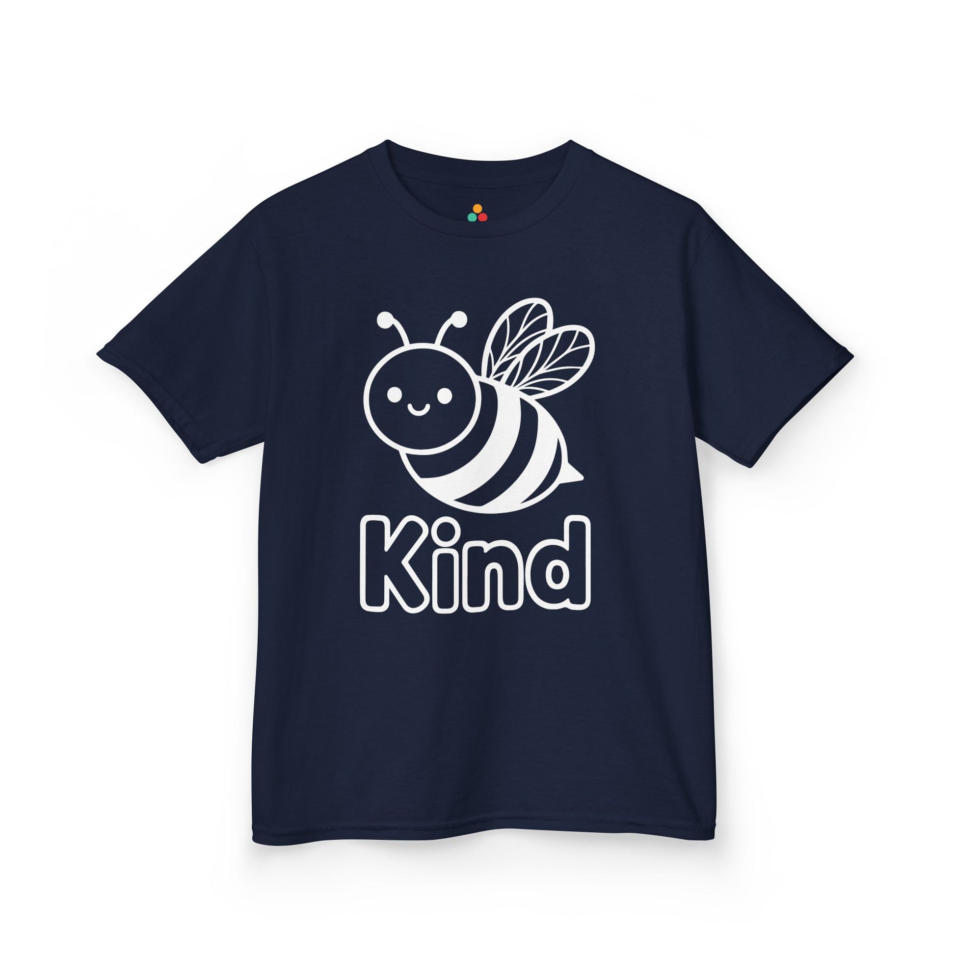 TEEZOCA cute bee anti-bullying message orange Kids T-shirt Be Kind Bee Orange Unity Day Anti-Bullying Kids T-shirt | TEEZOCA 