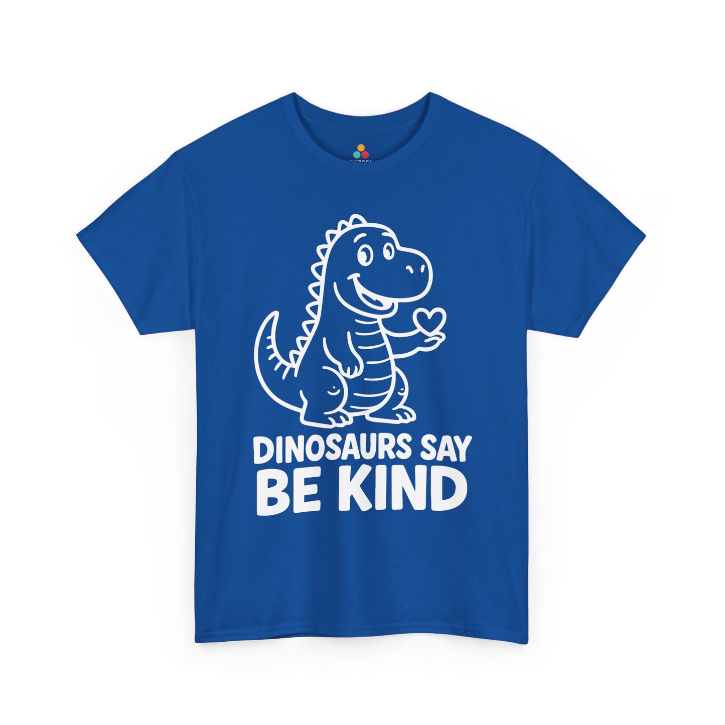 TEEZOCA cute dinosaur kindness anti-bullying Unisex T-shirt Dinosaurs Say Be Kind Unity Day Anti-Bullying Awareness Unisex T-shirt | TEEZOCA 