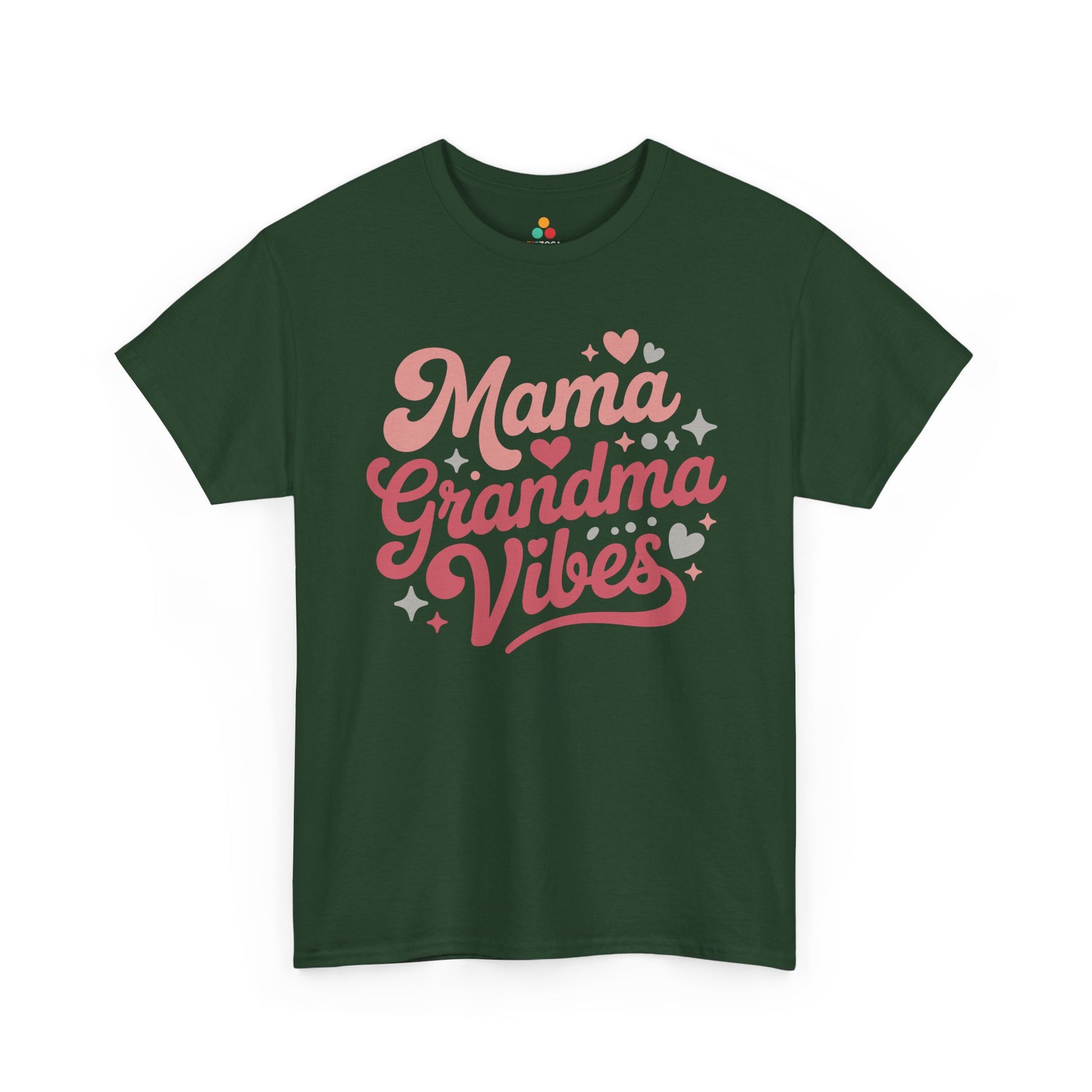 Mama Grandma Vibes Women's T-shirt Cute Mother's Day Gift Idea | TEEZOCA 