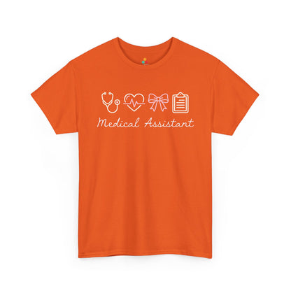 Medical Assistant Aesthetic Cute Bow Healthcare Unisex T-shirt Gift | TEEZOCA 