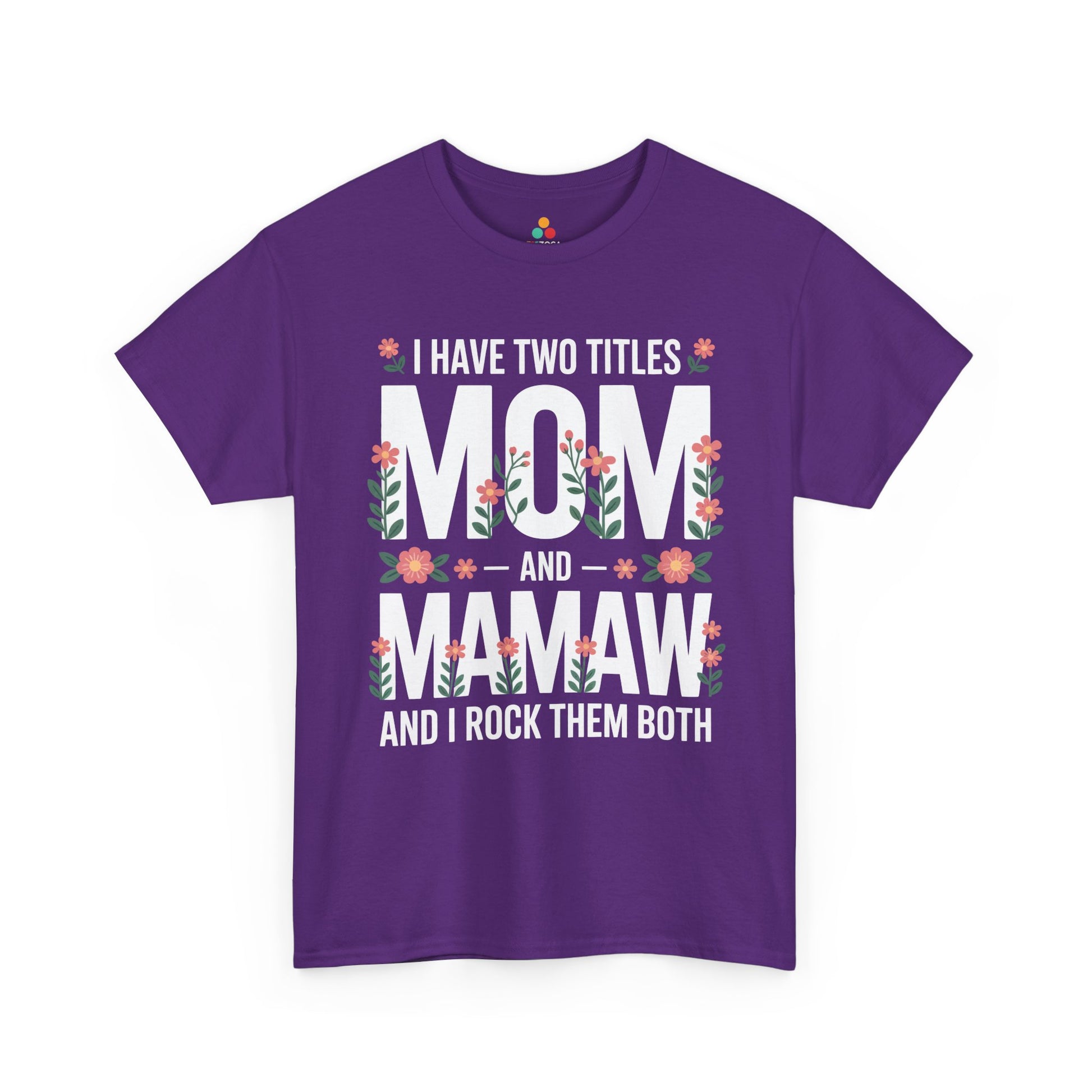Mom Mamaw Women's T-shirt Funny Mom Life Mother's Day Gift Tee | TEEZOCA 