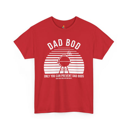 TEEZOCA dad bod t shirt design with Smokey Bear dad parody energy and BBQ season humor.
