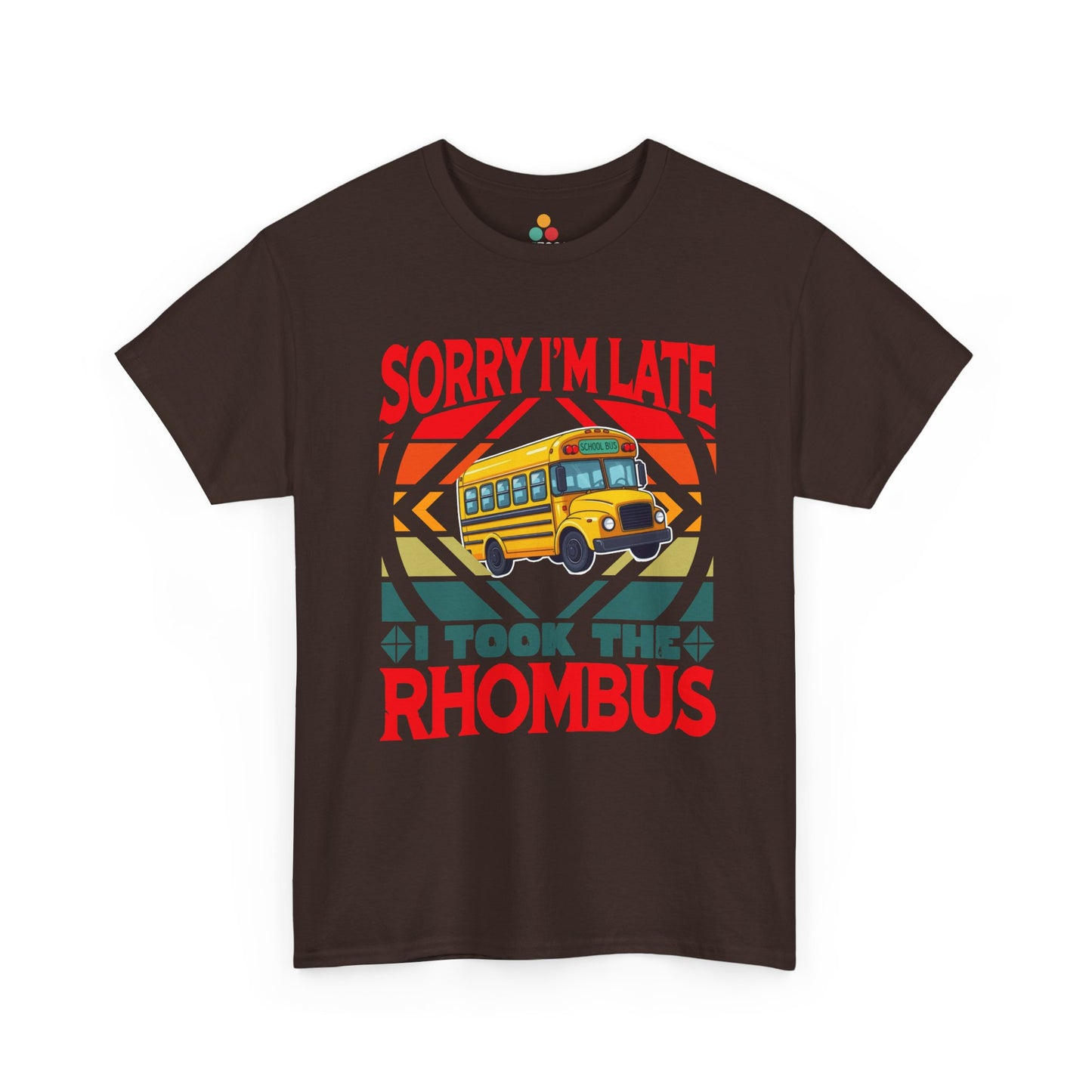 TEEZOCA dark chocolate brown casual tee featuring the sarcastic math nerd text design.