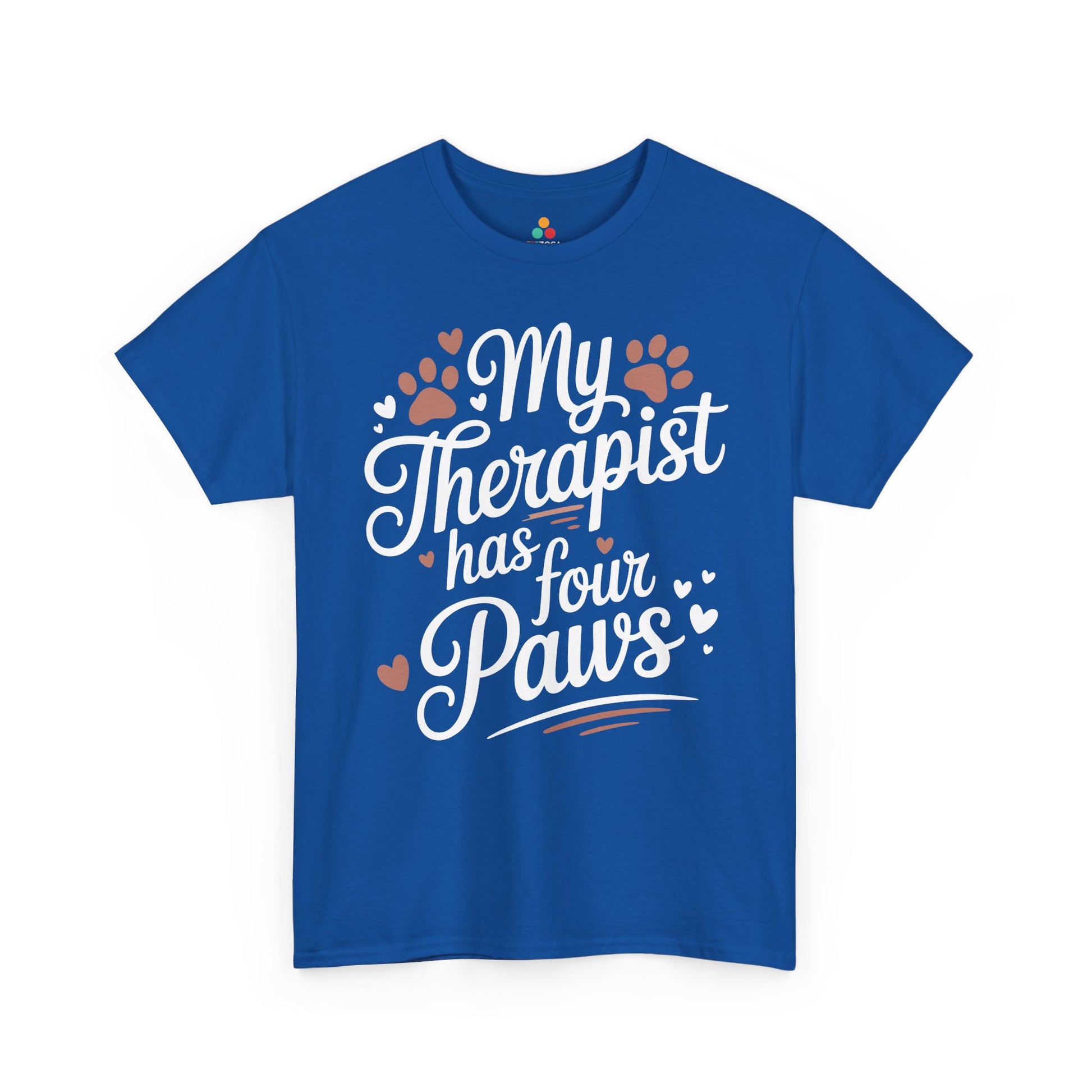 My Therapist Has Four Paws Dog Lover Unisex T-shirt | TEEZOCA 