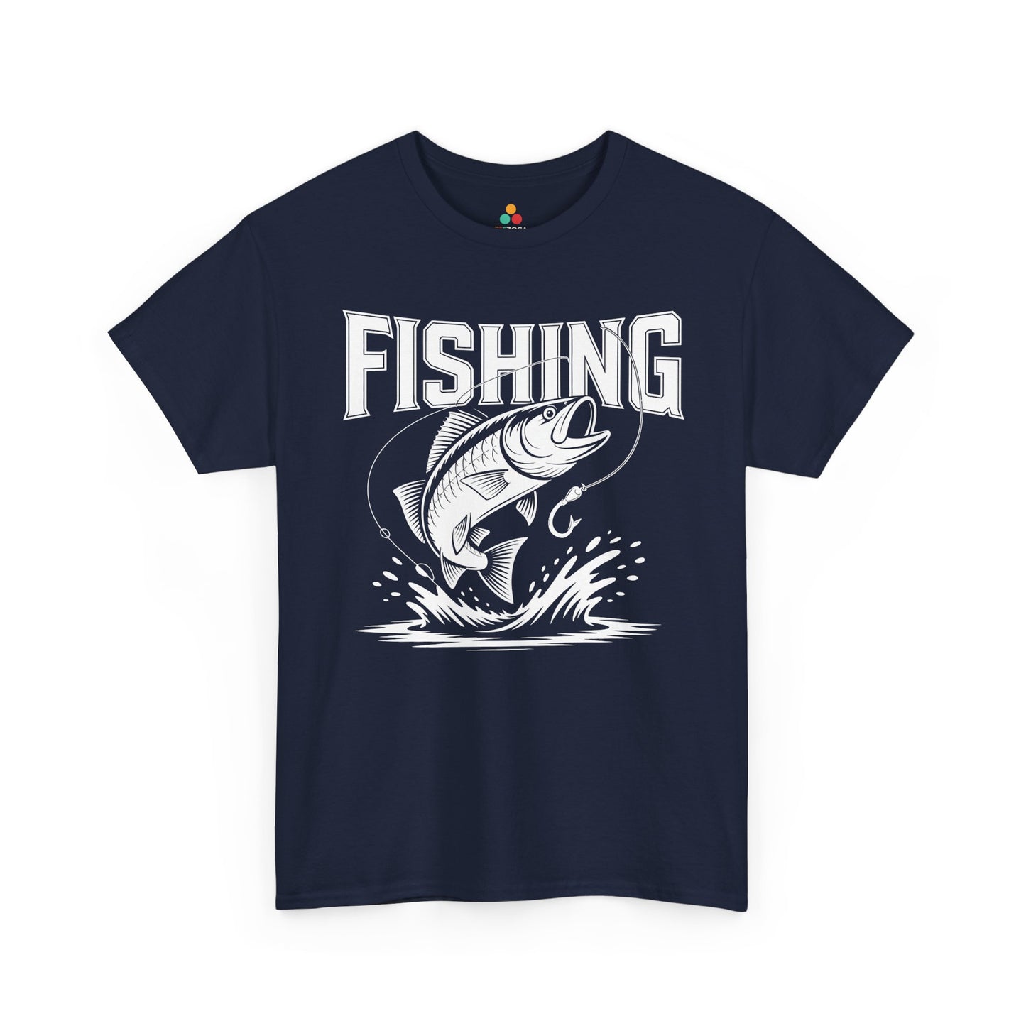 Bold Fishing Graphic Angler Style Unisex T-shirt | TEEZOCA 