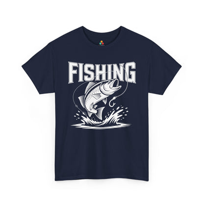 Bold Fishing Graphic Angler Style Unisex T-shirt | TEEZOCA 