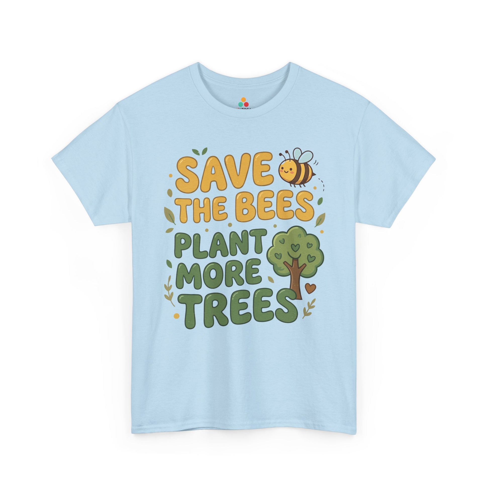 Save the Bees Plant More Trees Cute Eco Unisex T-shirt | TEEZOCA 