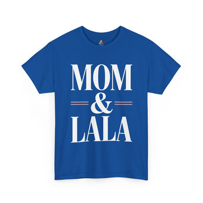 Mom and Lala Women's T-shirt Minimalist Mother's Day Gift Idea | TEEZOCA 