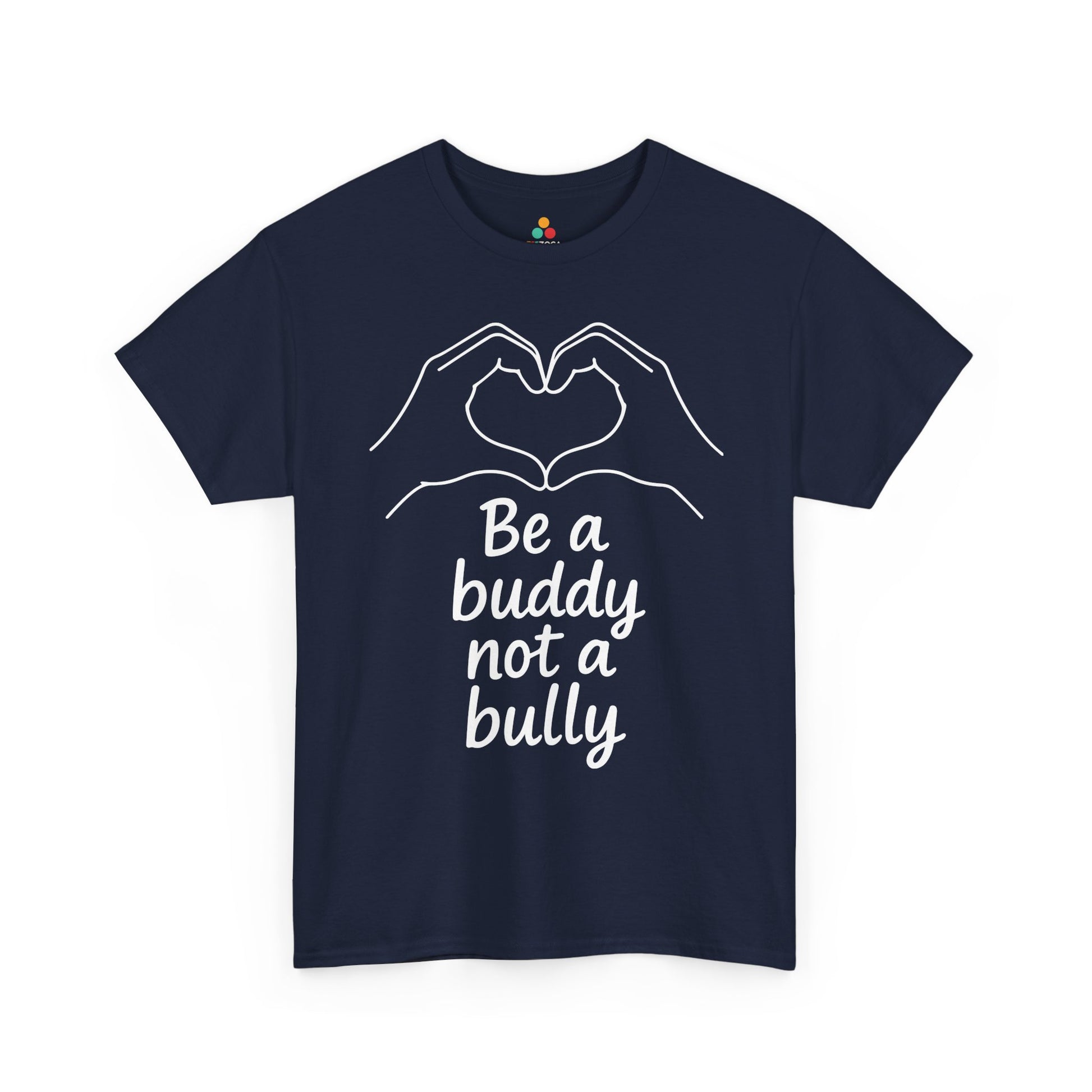 TEEZOCA empathy and inclusion slogan Unisex T-shirt Be a Buddy Not a Bully Unity Day Anti-Bullying Message Unisex T-shirt | TEEZOCA 