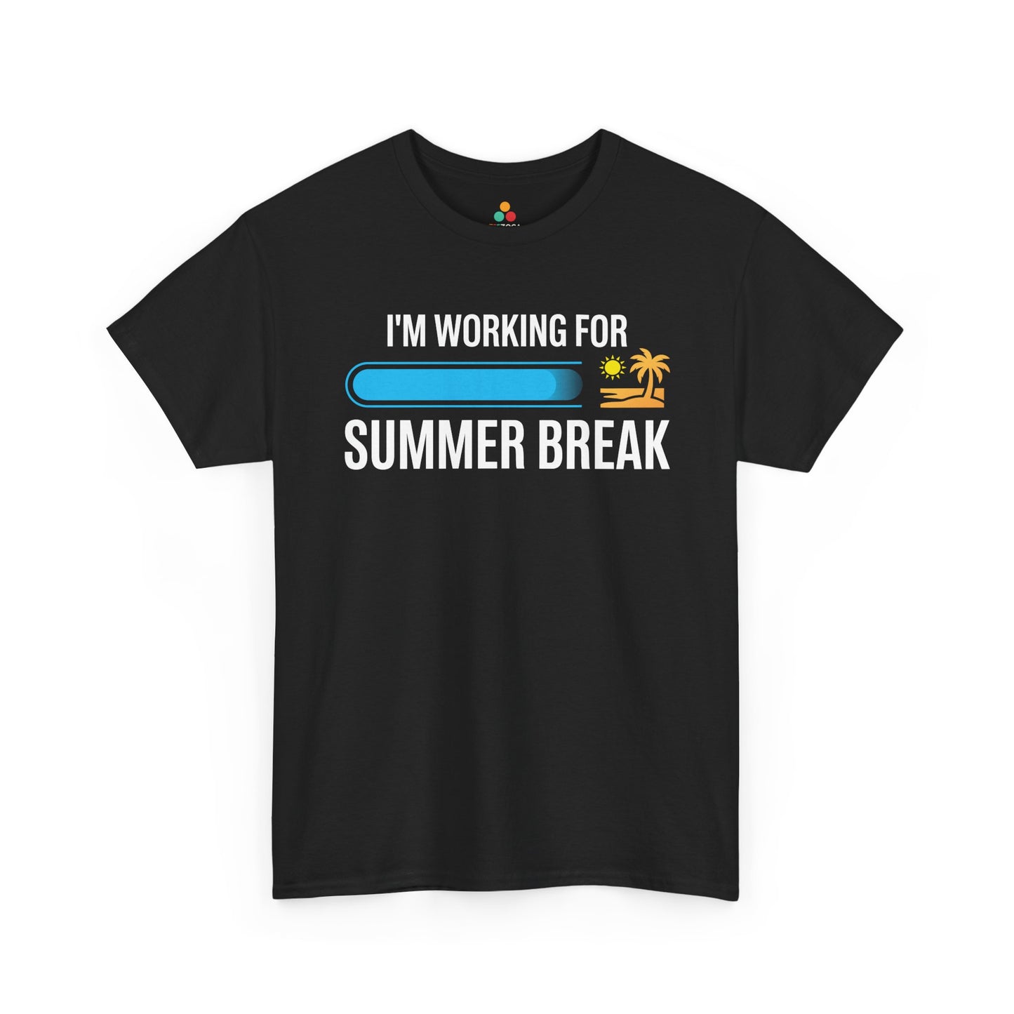 Summer Break Loading Funny Teacher Unisex T-shirt End of School Gift | TEEZOCA 