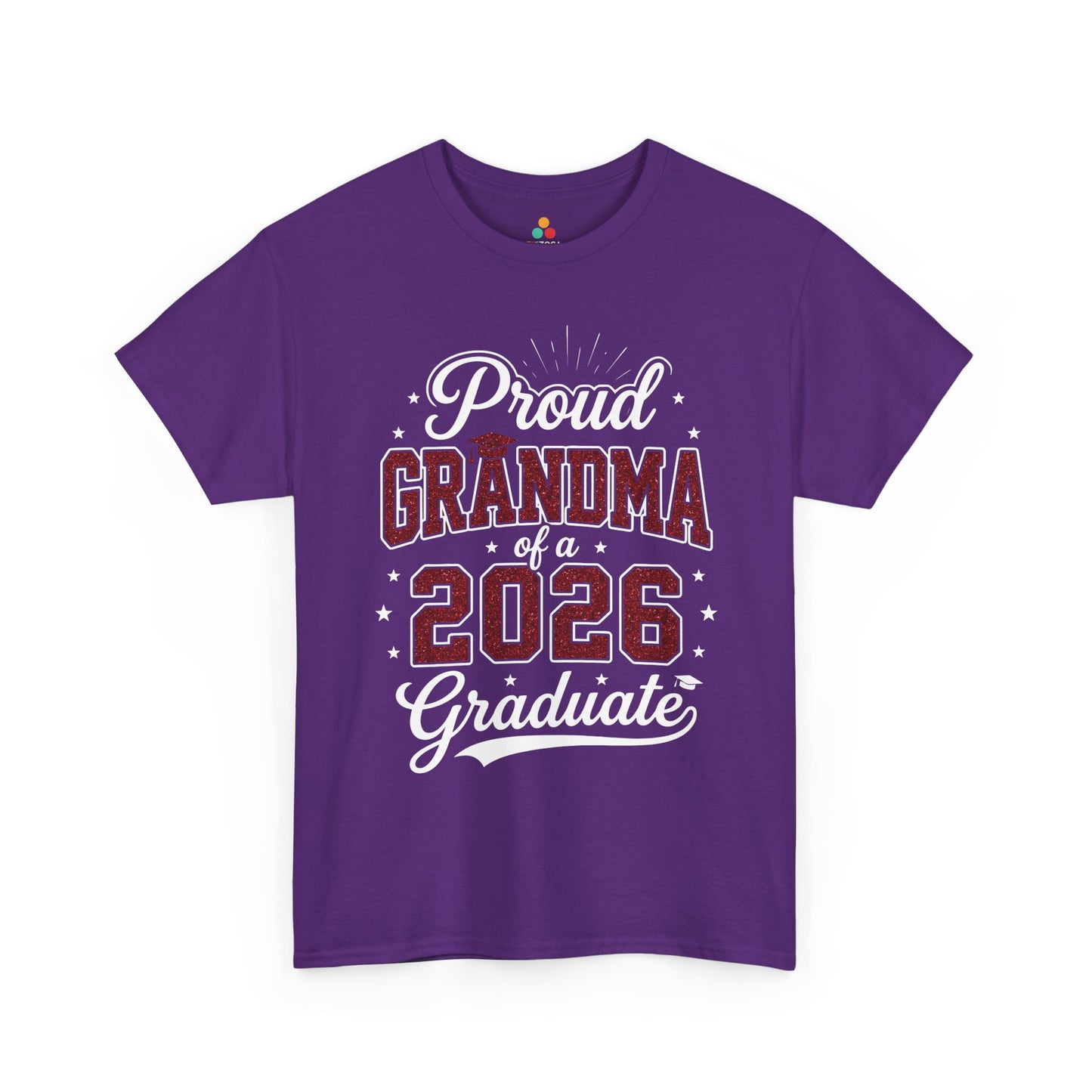 Proud Grandma of a 2026 Graduate Unisex T-shirt Gift | TEEZOCA 
