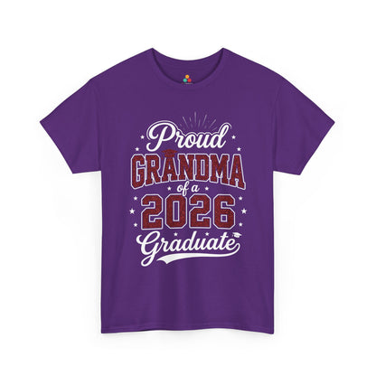 Proud Grandma of a 2026 Graduate Unisex T-shirt Gift | TEEZOCA 