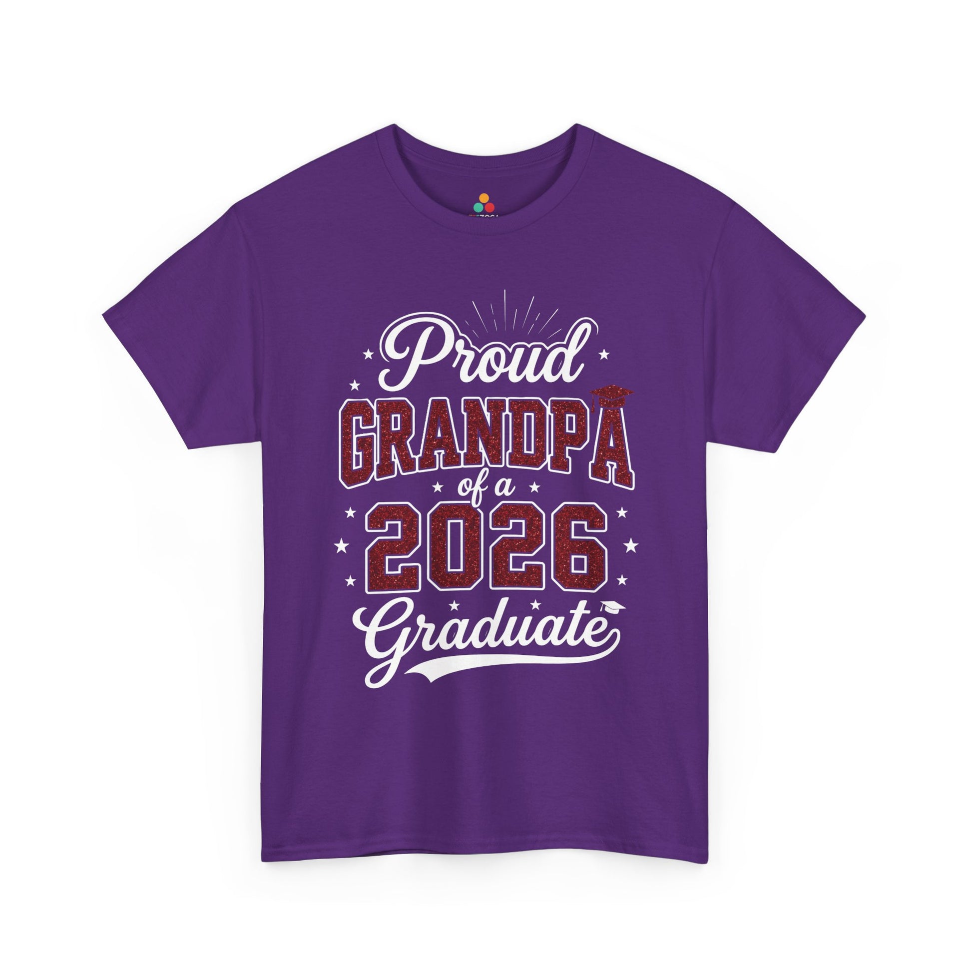 Proud Grandpa of a 2026 Graduate Unisex T-shirt Gift | TEEZOCA 