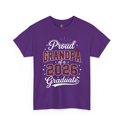 Proud Grandpa of a 2026 Graduate Unisex T-shirt Gift | TEEZOCA 