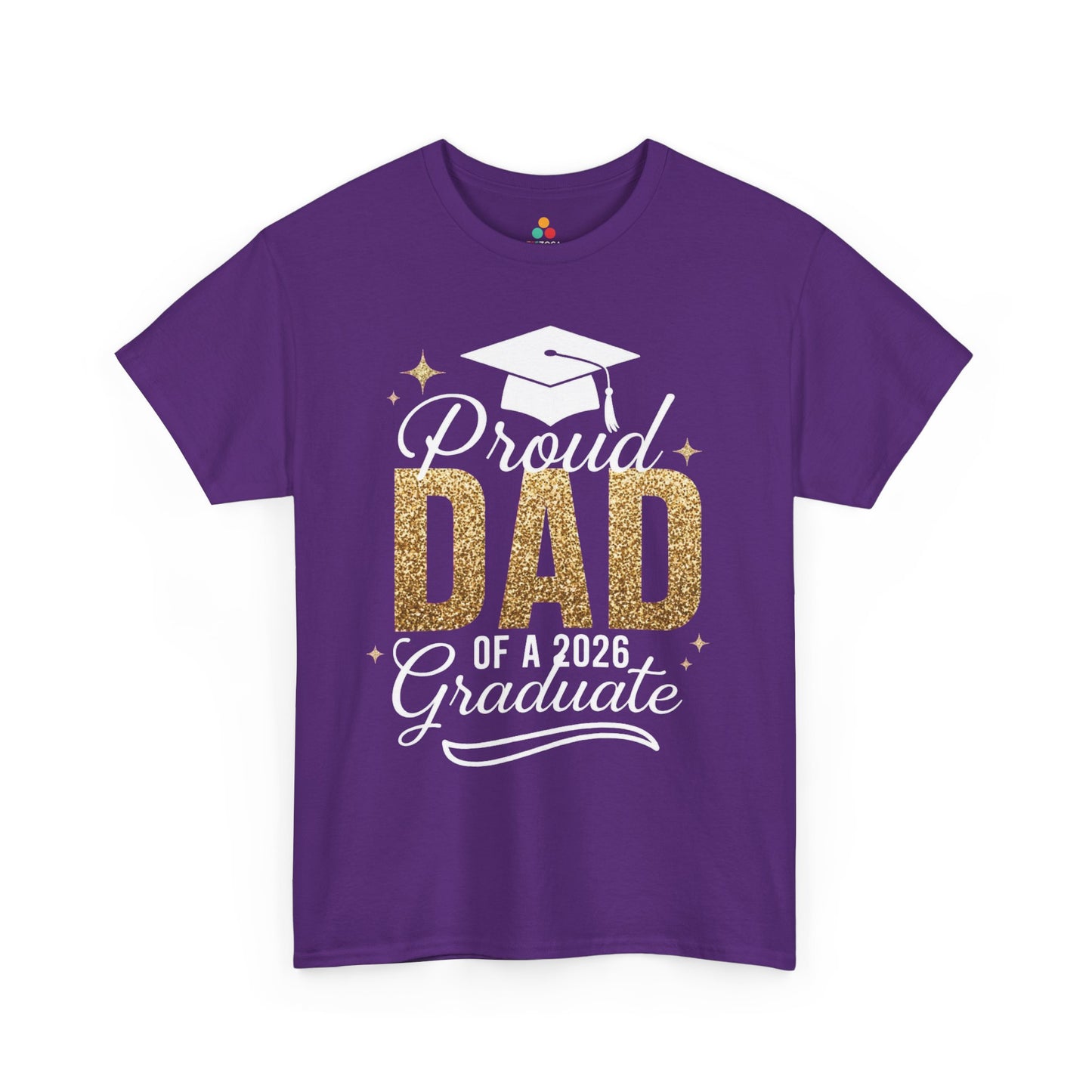 Proud Dad of a 2026 Graduate Graphic Unisex T-shirt – Graduation Gift | TEEZOCA 