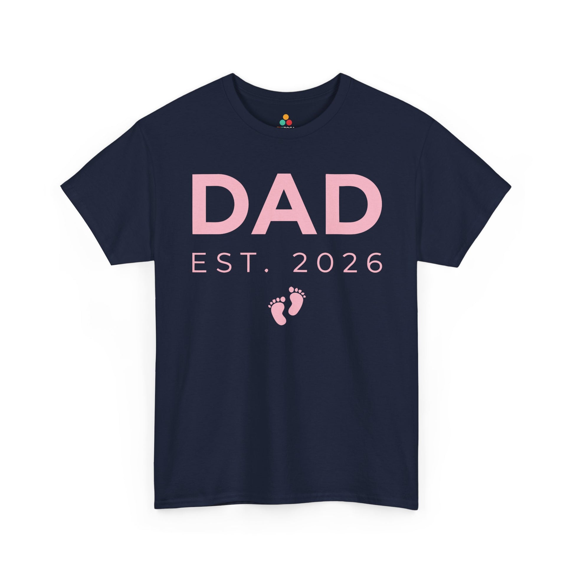 Girl Dad 2026 Unisex T-shirt New Dad Baby Girl Announcement | TEEZOCA 