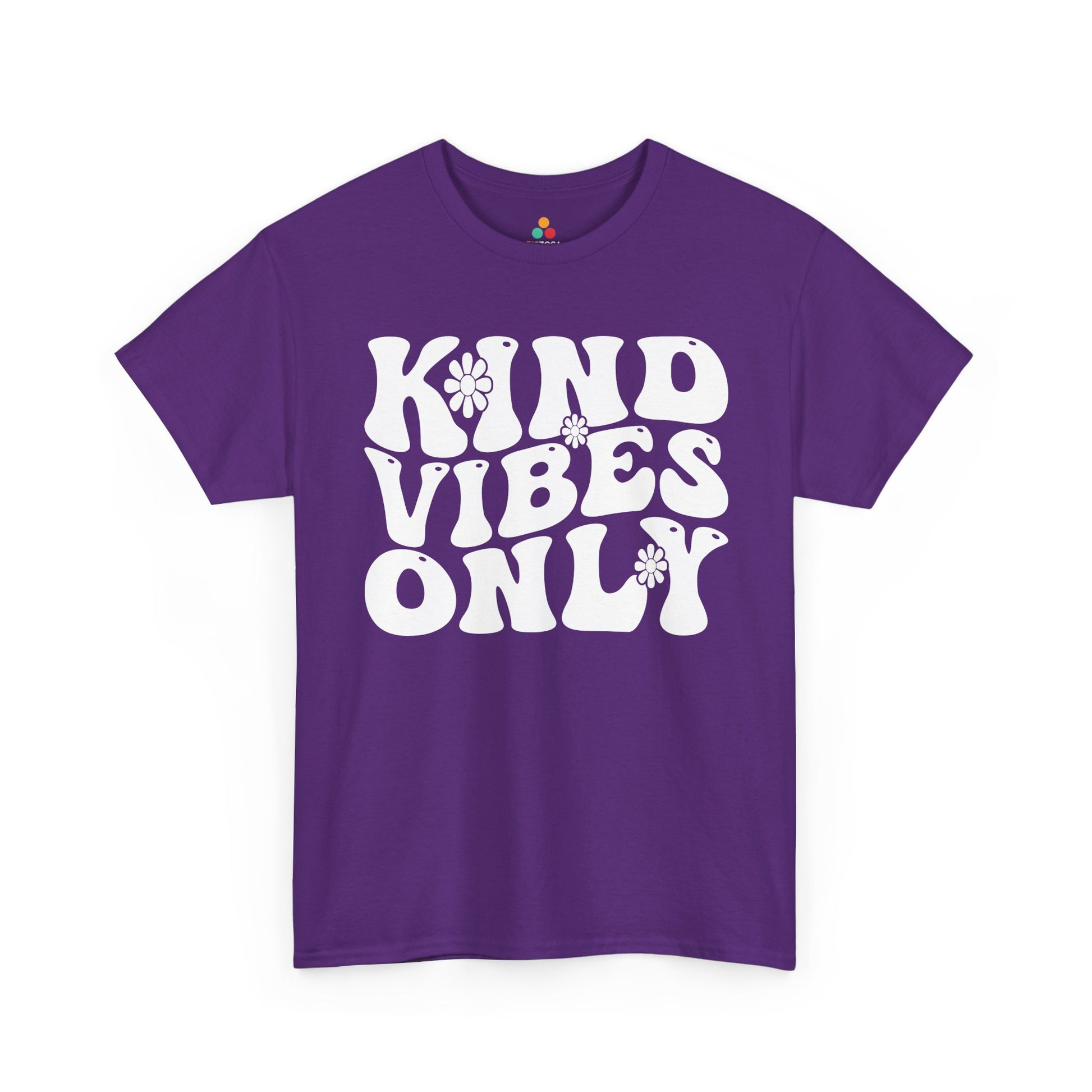 TEEZOCA feel good Unisex T-shirt kindness awareness design Kind Vibes Only Unisex T-Shirt | Unity Day Kindness Anti-Bullying Tee | TEEZOCA 