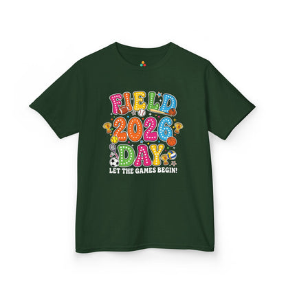 Cute Field Day Shirts Kids T-shirt for 2026 School Games | TEEZOCA 