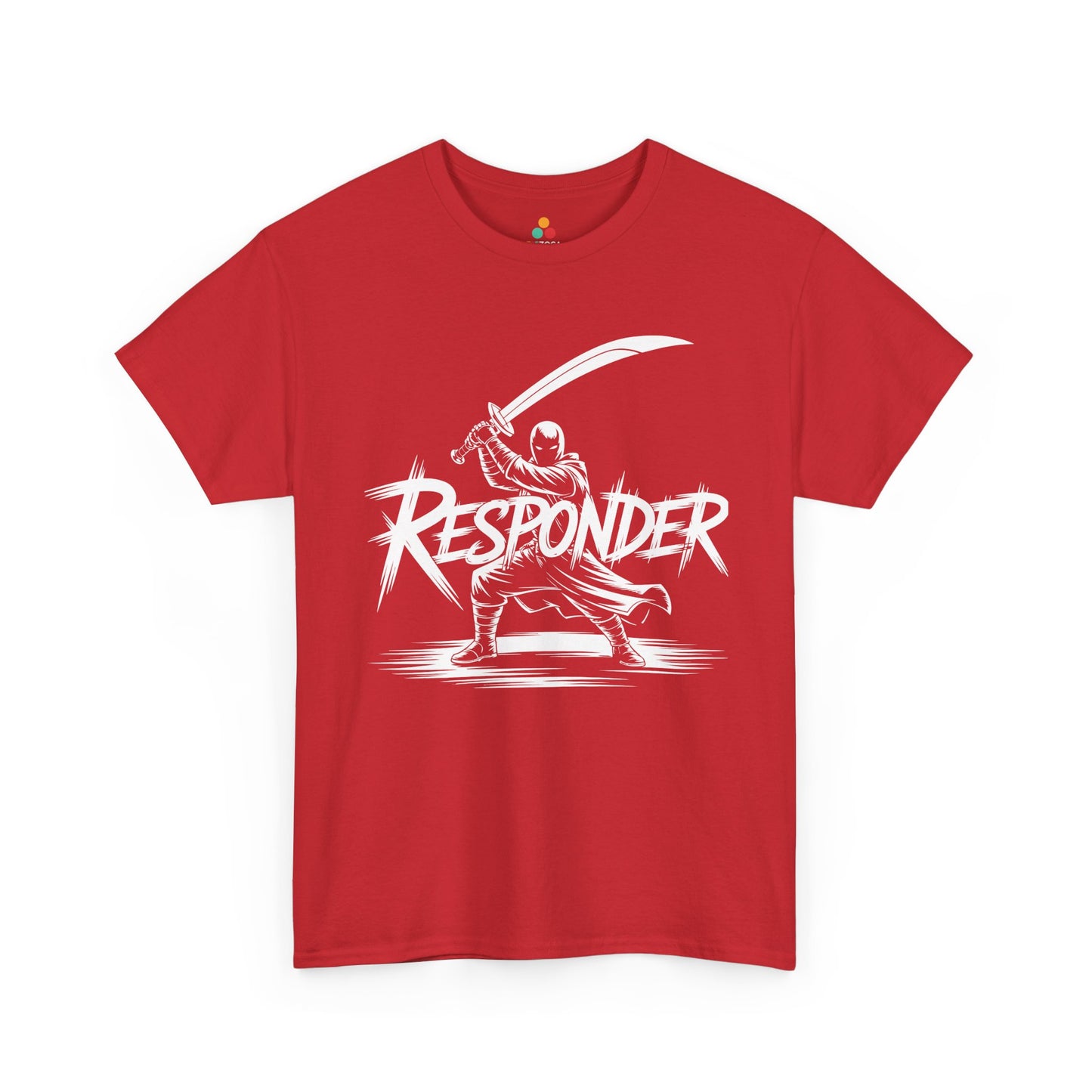 Responder Ninja Warrior Unisex T-shirt – Bold Samurai Street Style | TEEZOCA 