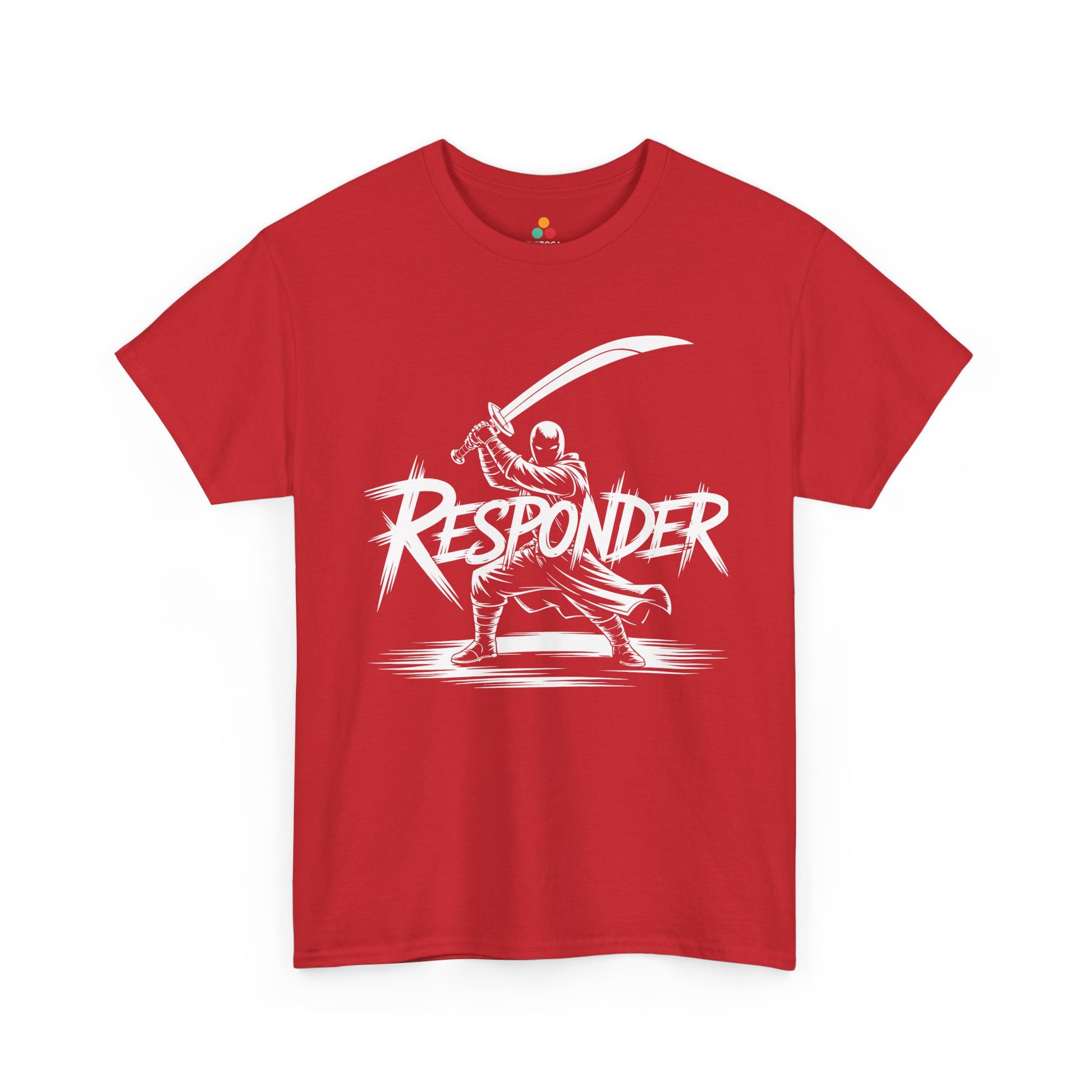 Responder Ninja Warrior Unisex T-shirt – Bold Samurai Street Style | TEEZOCA 