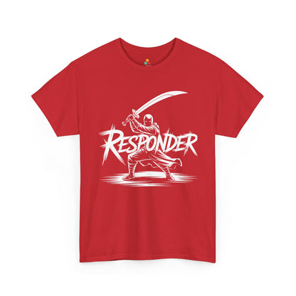 Responder Ninja Warrior Unisex T-shirt – Bold Samurai Street Style | TEEZOCA 