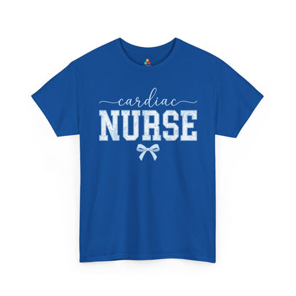 Cardiac Nurse Floral Aesthetic Unisex T-shirt Gift for Nurses | TEEZOCA 
