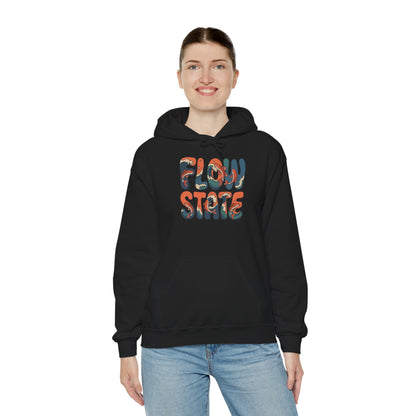 TEEZOCA flow state artistic koi Unisex Heavy Blend Hoodie