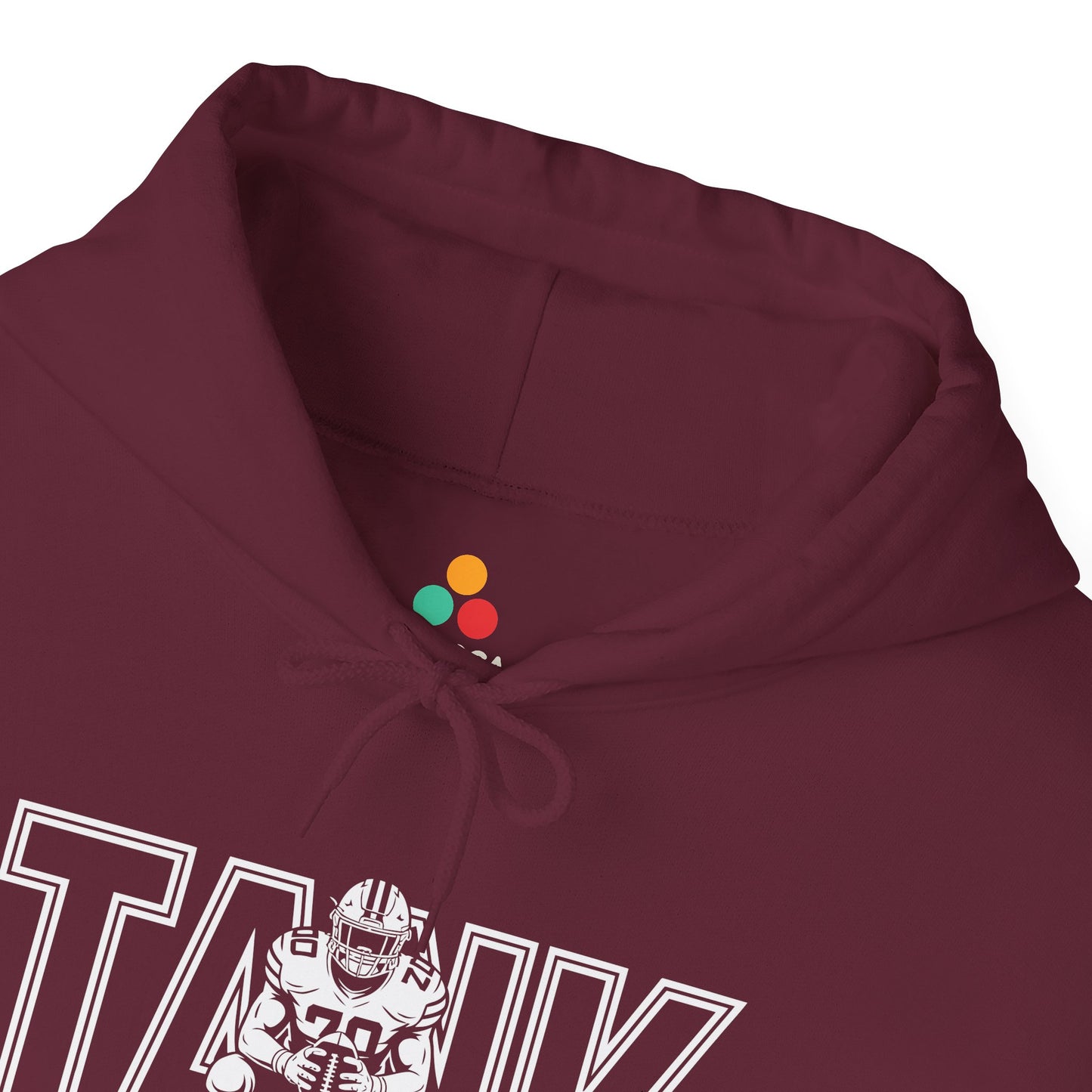 Tank Football Power Graphic Unisex Heavy Blend Hoodie | TEEZOCA 