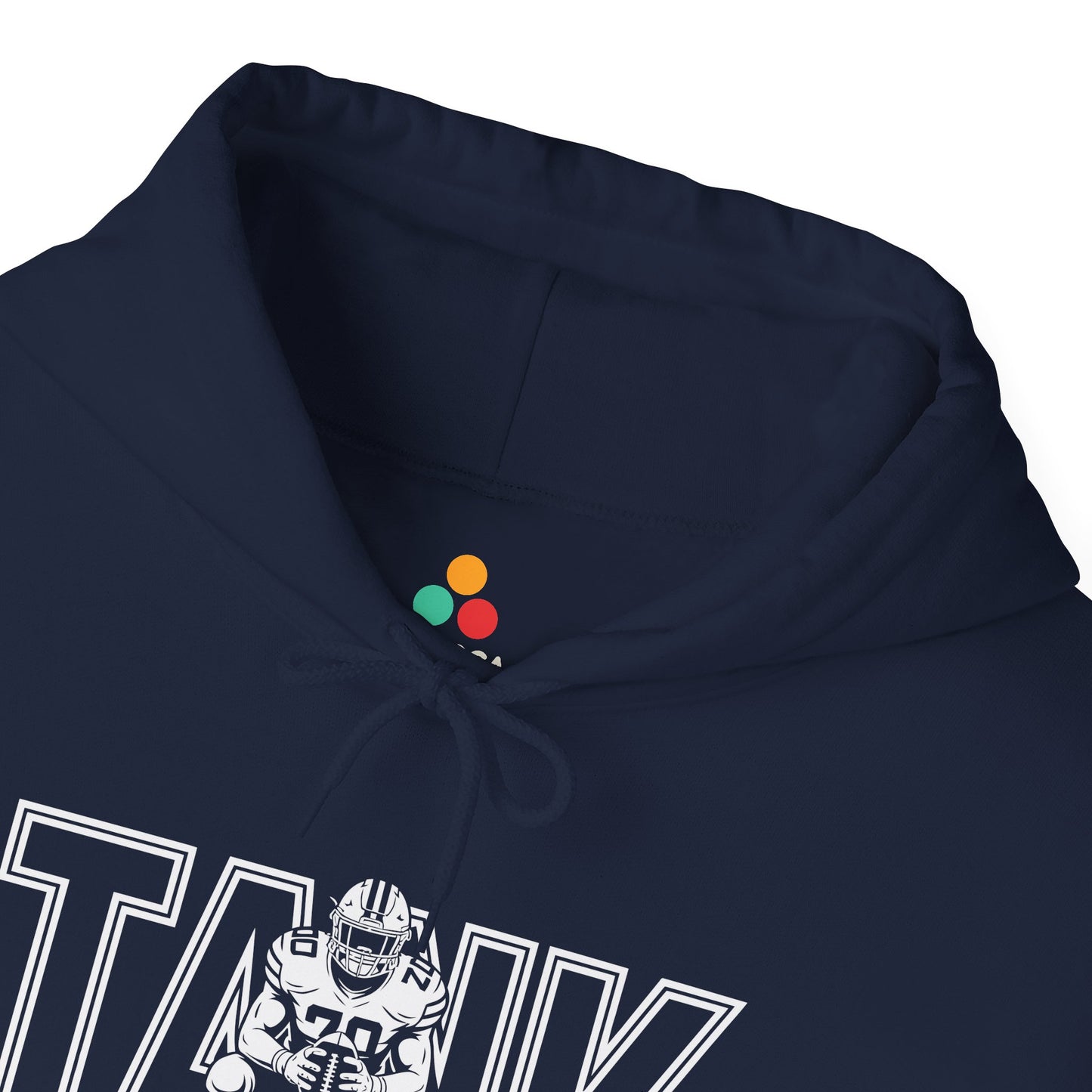 Tank Football Power Graphic Unisex Heavy Blend Hoodie | TEEZOCA 