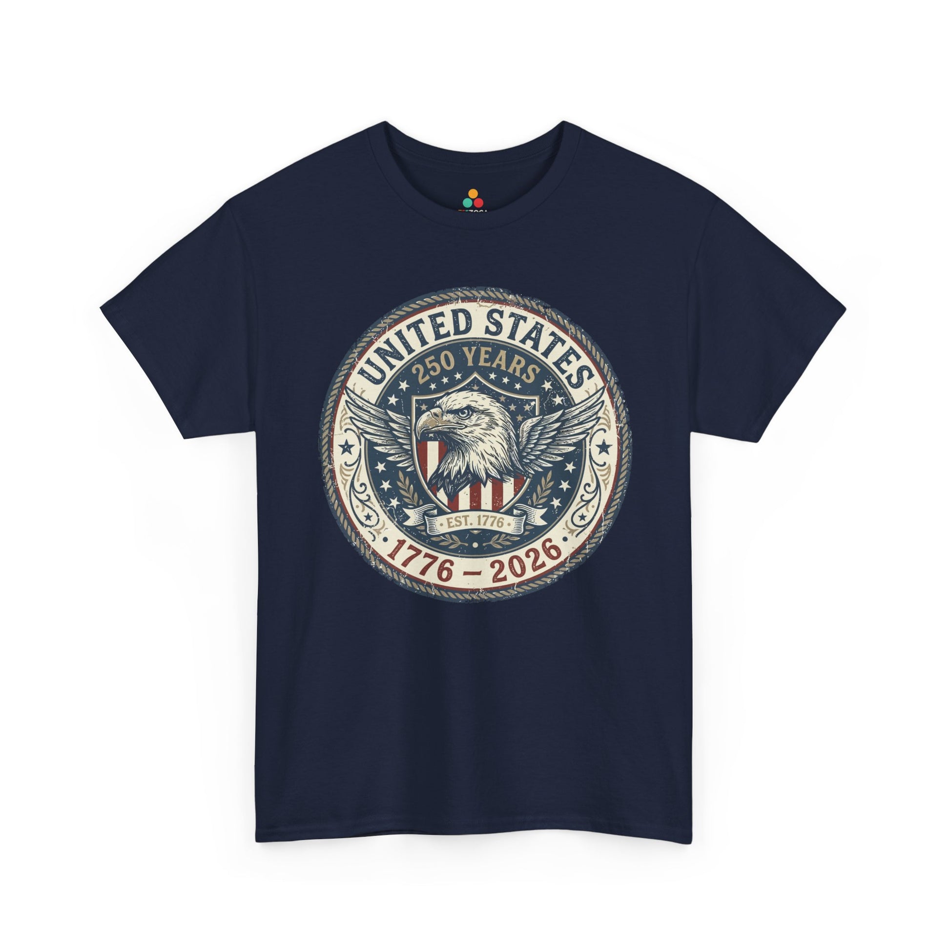 United States 250 Years 1776–2026 Patriotic Unisex T-shirt Gift | TEEZOCA 