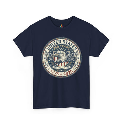 United States 250 Years 1776–2026 Patriotic Unisex T-shirt Gift | TEEZOCA 