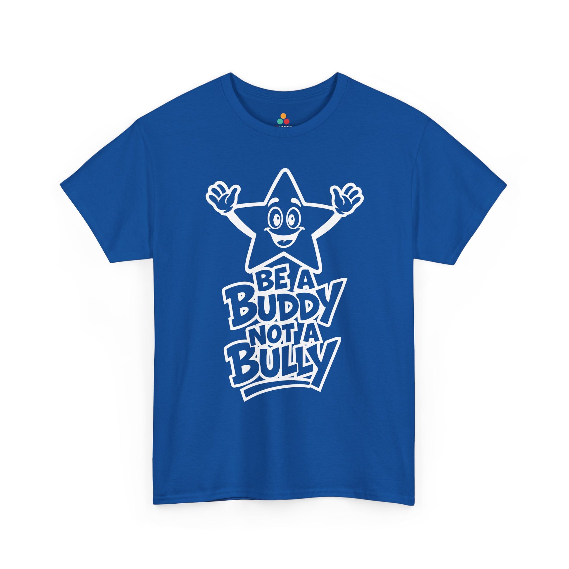 TEEZOCA friendly star be a buddy Unisex T-shirt design. Be a Buddy Not a Bully Unity Day Anti-Bullying Message Unisex T-shirt | TEEZOCA 